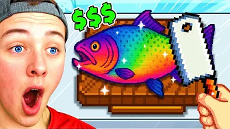 I Got Rich Peeling Scales Off Fish!