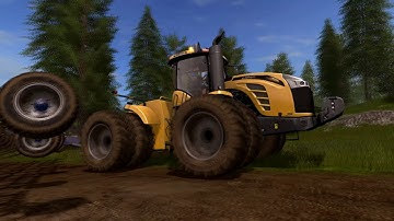 Challenger MT955E & Spike-tooth Harrow Kockerling [Farming Simulator 2017]