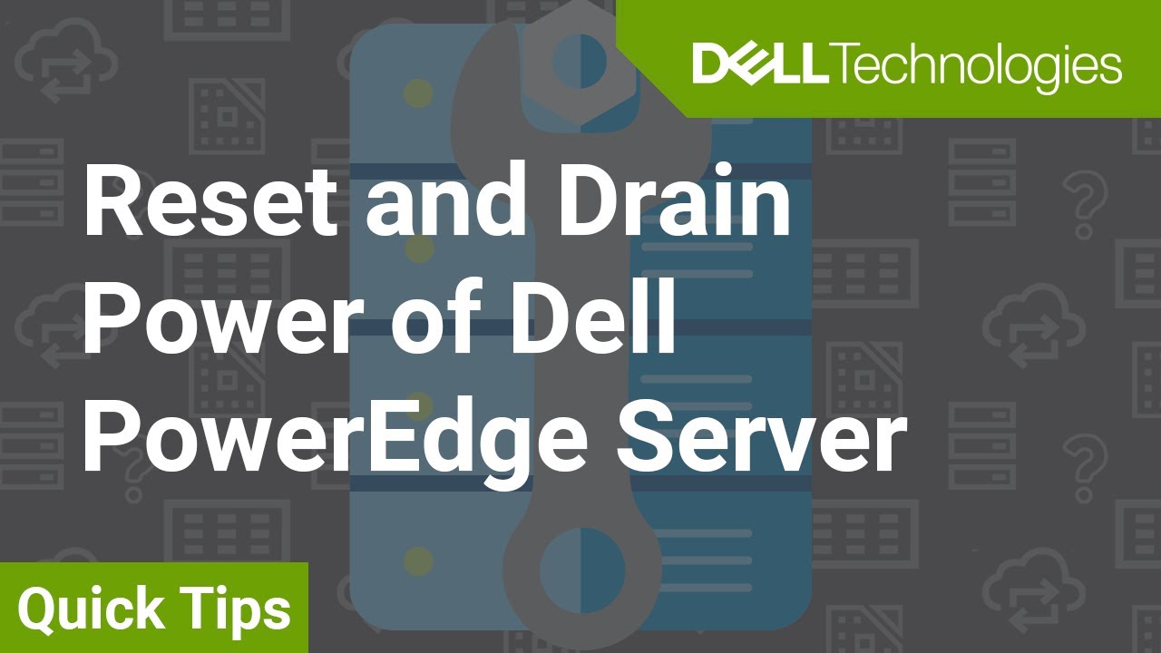 Reset And Drain Power On A Dell PowerEdge Server QuickTips YouTube dell-poweredge-r410-build-part-1-idrac-bios-firmware-updates-and