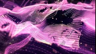 Abstract background. pink energy glowing waves. Loopable Wealth
