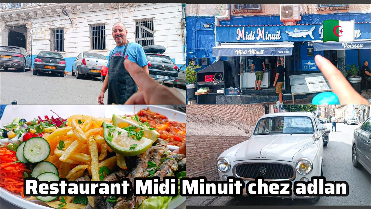 Béjaïa restaurant de poisson frais salade top galette traditionnelle prix abordables