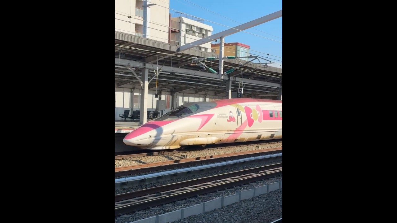 2026.01.12 新幹線こだま KODAMA 842 Hello kitty彩繪 JR 西日本500