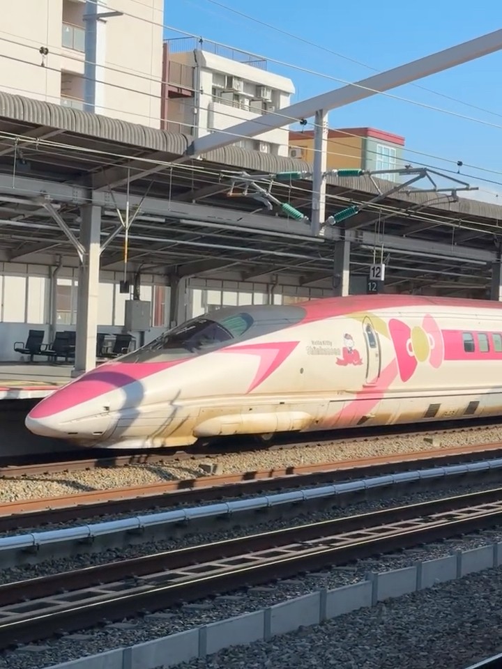 2026.01.12 新幹線こだま KODAMA 842 Hello kitty彩繪 JR 西日本500