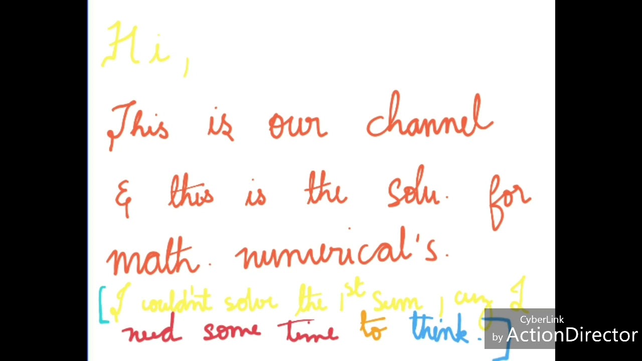 NTA JEE mains 2020 math numerical type questions solved.