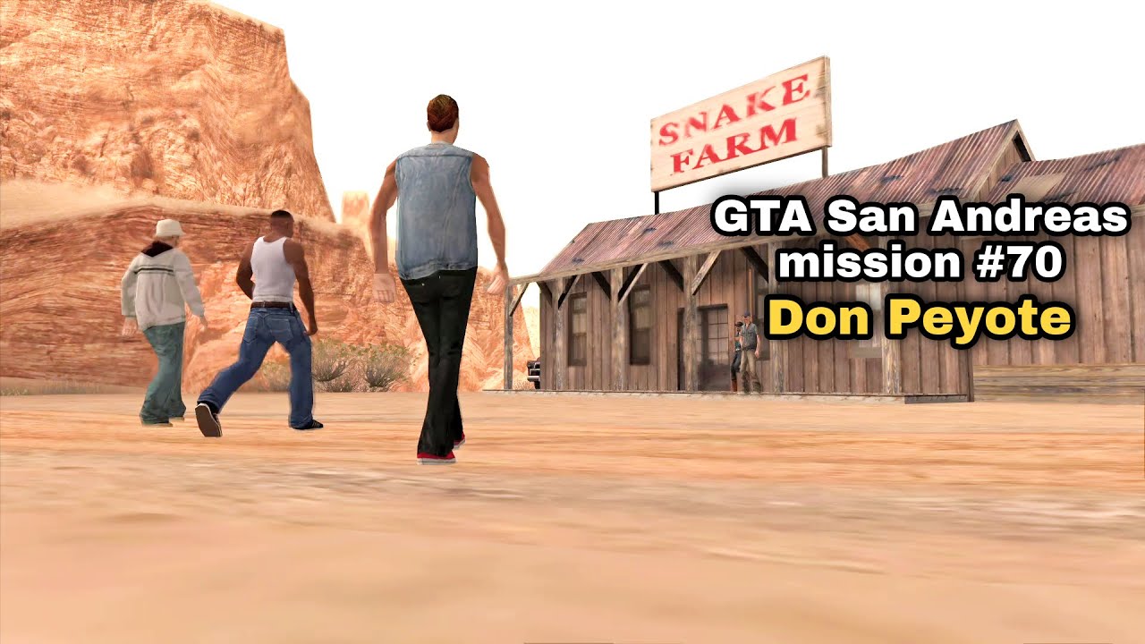 Don Peyote Gta San Andreas