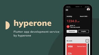 Flutter app development service by hyperone