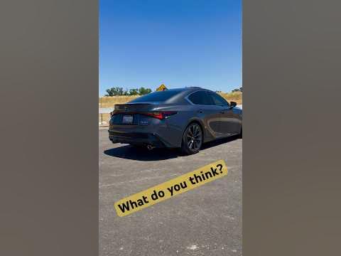 Exhaust Sound | Lexus IS 350 F-Sport - YouTube