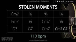 Stolen Moments (Jazz/Swing feel) 110 bpm : Backing Track