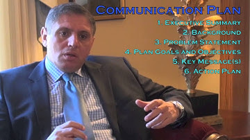 Elements of Communication Plan