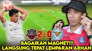 LIGA KOREA TERGUNCANG!! LEMPARAN ARHAN KIAN DIKENAL DUNIA|DEBUT MEYAKINKAN 1 LEMPARAN 1 GOL🇲🇾 REACT