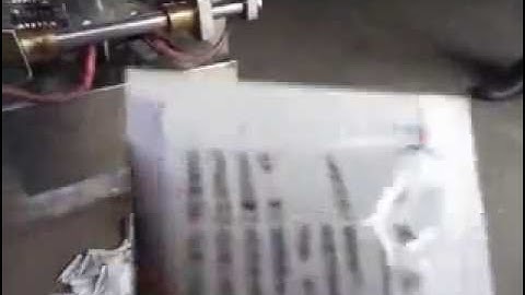 Automatic form fill seal machine/ packing machine with date printer