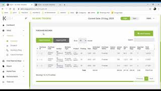 IKESH RICEMILL SOFTWARE, INTERFACE GUIDE FOR MANDI PAKKA AARTIYAS AND PURCHASERS screenshot 5