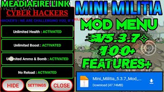 #DA2 Mini Militia Mod Menu V5.3.7 | Unlimited Everything Mod |