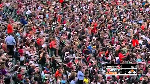 2012/08/16 Jones' two-run double