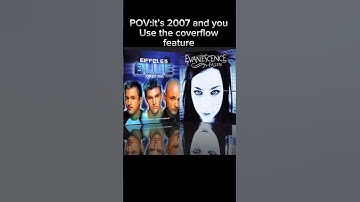 POV it’s 2007 and you use the Cover Flow feature #ios1 #ipod #music #itunes  #nostalgia #2007