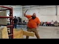 Guy Competes and Wins in Knife Competition