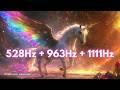 528Hz 963Hz 1111Hz Божествени честоти Привличат чудеса любов и благословии 528Hz 963Hz 1111Hz Божествени честоти Привличат чудеса любов и благословии