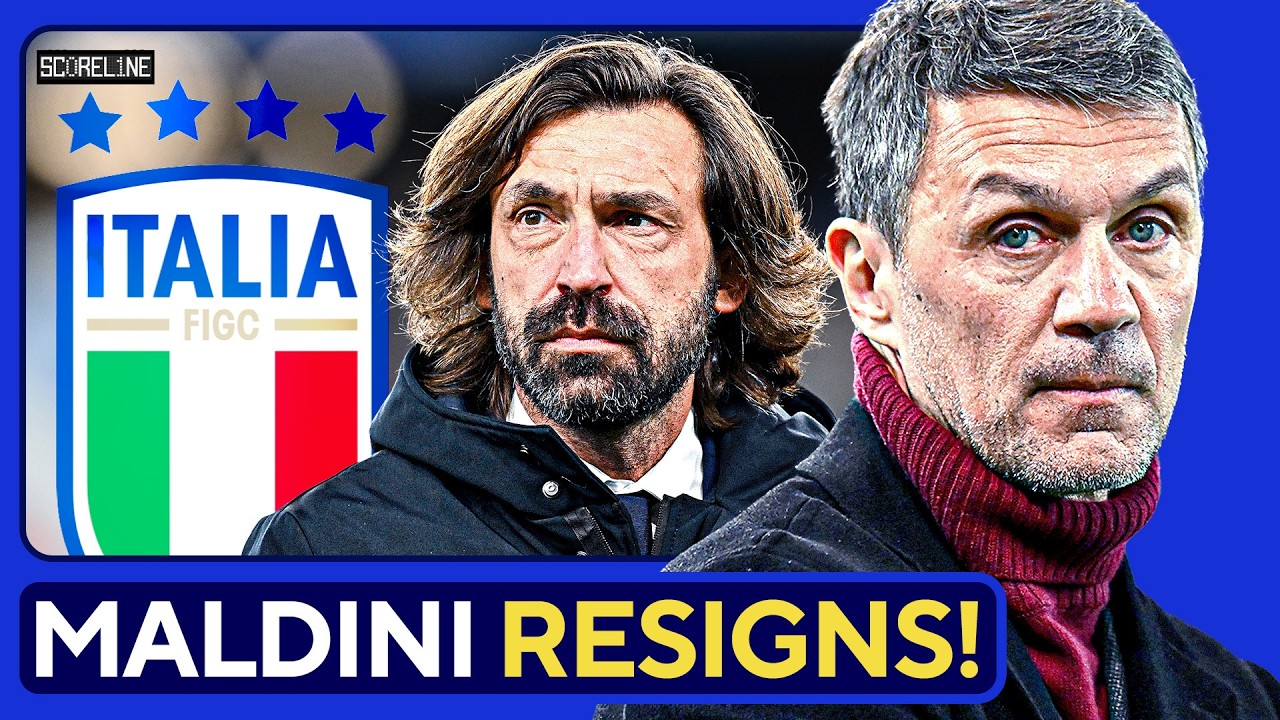Paolo Maldini STEPS DOWN As Italian Technical Director 😳
