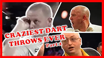 The Craziest Darts Throws Ever Part 2