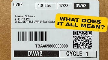 Your Amazon Shipping Label EXPLAINED