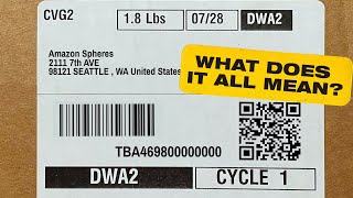 Your Amazon Shipping Label EXPLAINED