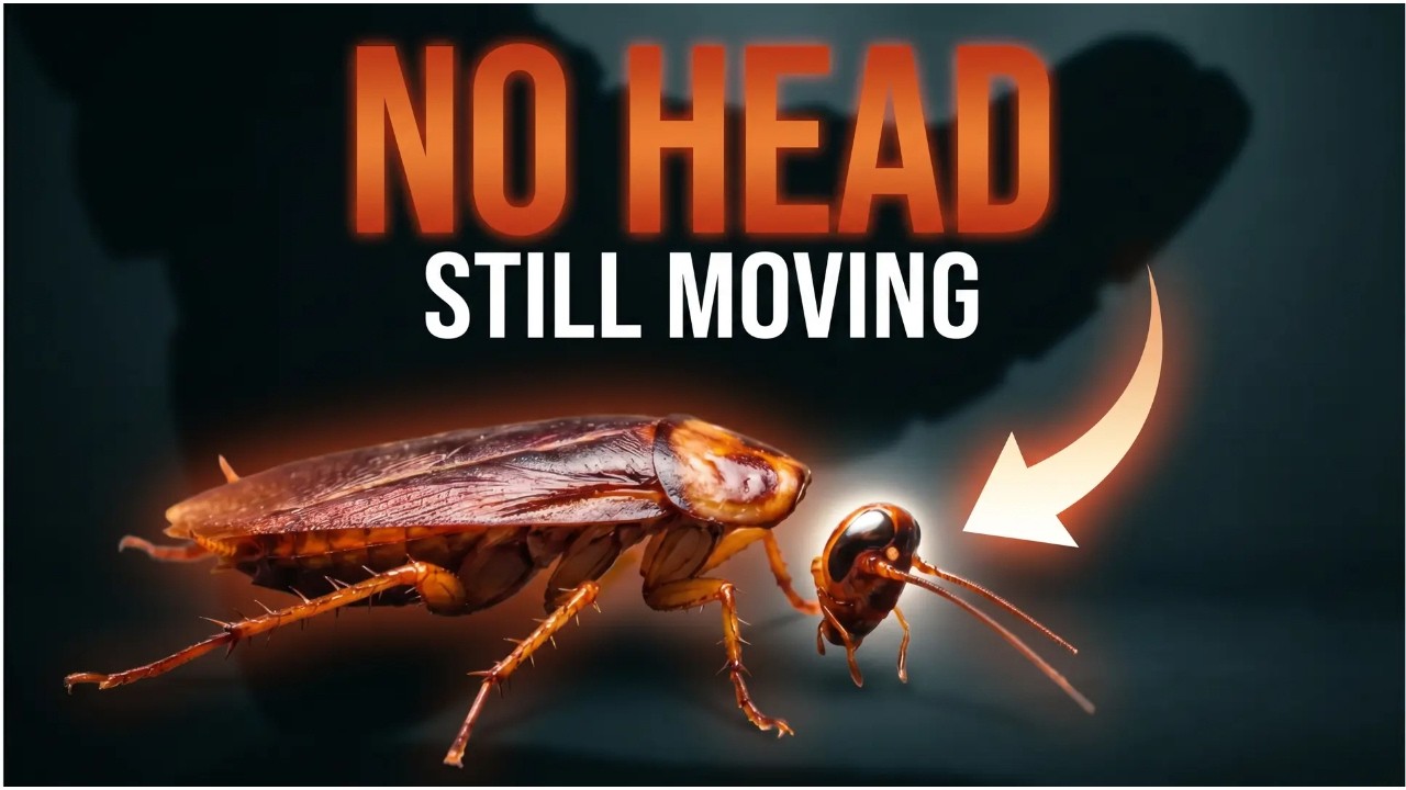 How Can a Cockroach Live Without Its Head | Creepiest Insect - YouTube