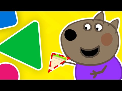 LEARN SHAPES WITH PEPPA PIG | THE SHAPES SONG | PEPPA PIG NURSERY RHYMES & KIDS SONGS