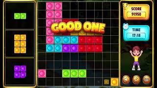 1010 Jungle Blocks - Online Free Game at 123Games.App screenshot 5