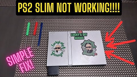 PS2 slim power button switch replacement