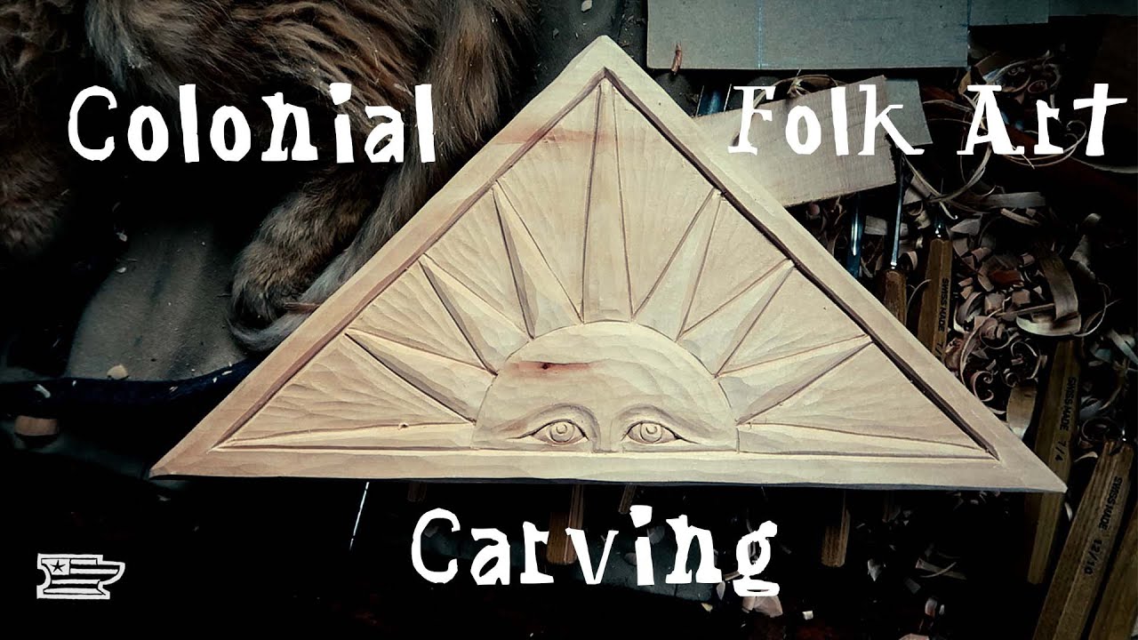 Quiet Carving - Colonial American Folk Art Carving with Hand Tools