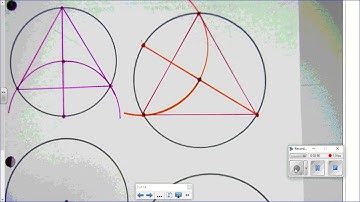 Construction Equilateral Triangle Inscribed in a circle