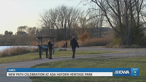 New path celebrated at Ada Hayden Heritage Park