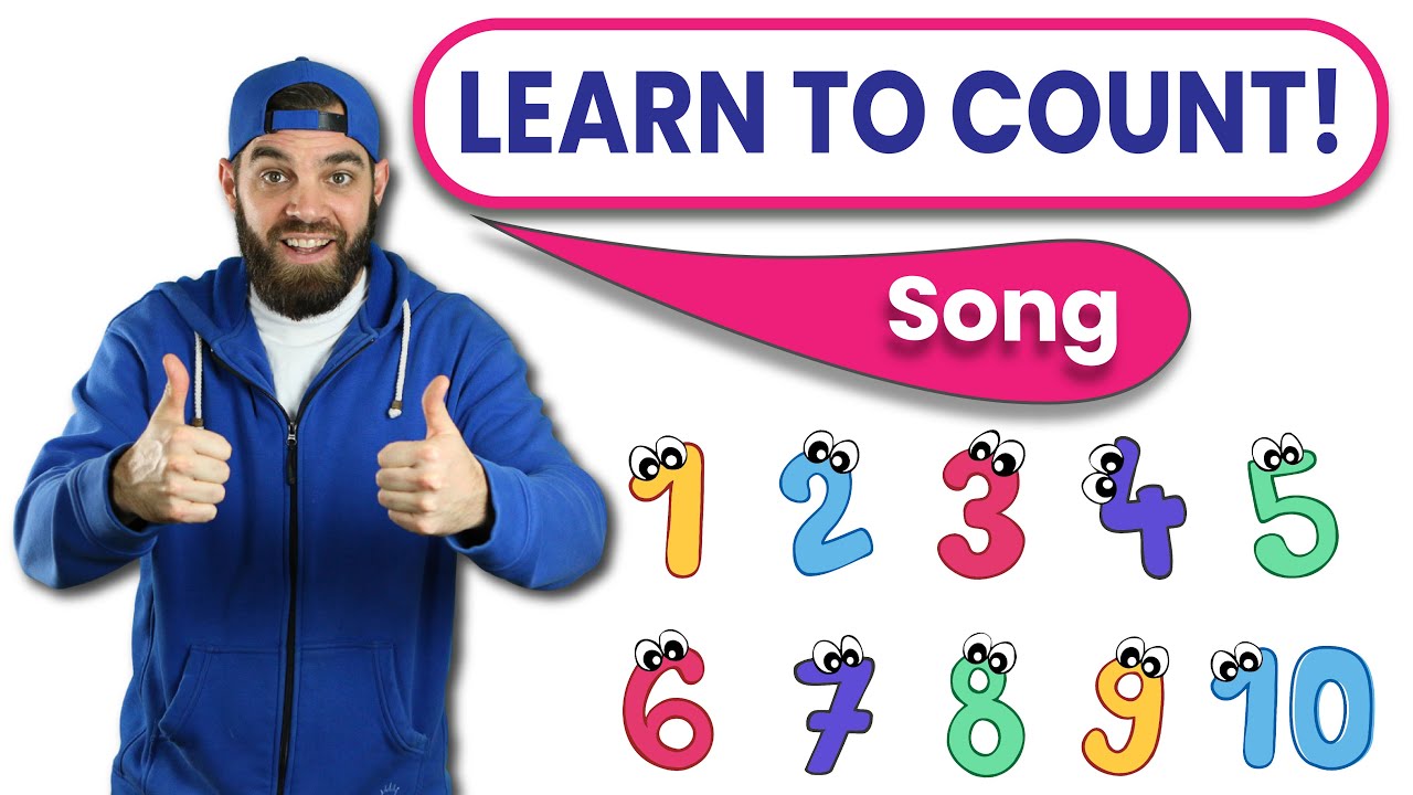 Counting Song Action Song for Kids Counting 1 to 10 YouTube