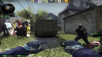 CS:GO - s1mple plays FPL on Cobblestone