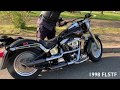 Harley-Davidson EVO 1998 FLSTF FATBOY Exhaust Sound MOTORSTAGE