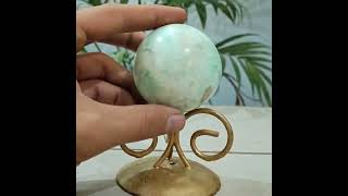 Green Garnierite Moonstone Minerals Metaphysical Sphere Ball
