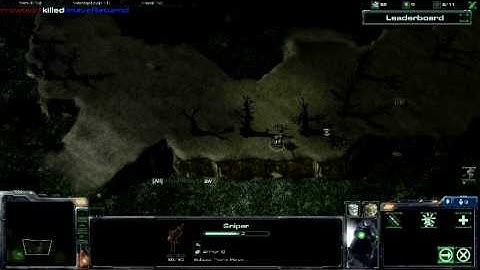 SC2 - Sniper Wars Intro - Galaxy Editor Custom Map