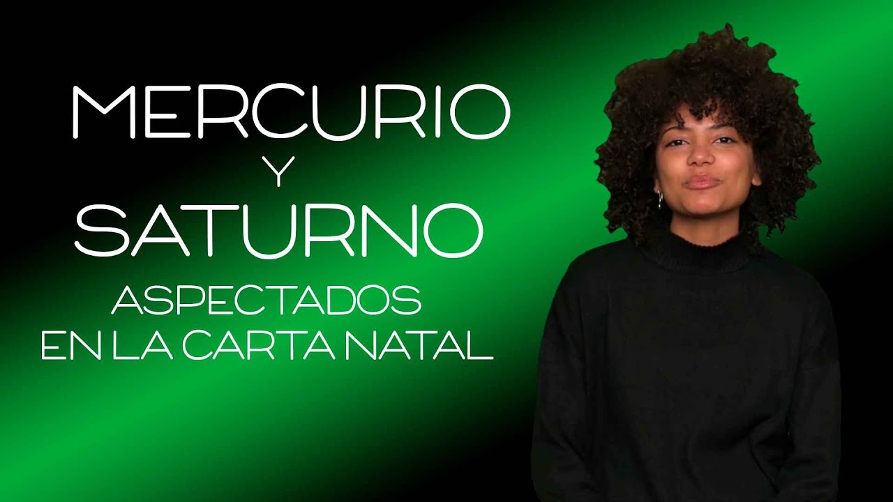 Mercurio y Saturno Aspectados en la Carta Natal del Libro de Sue ...