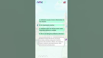 NMC CBT Exam Prep #nmc #cbt2exam Test 4 https://youtu.be/CT4iE73wtWc