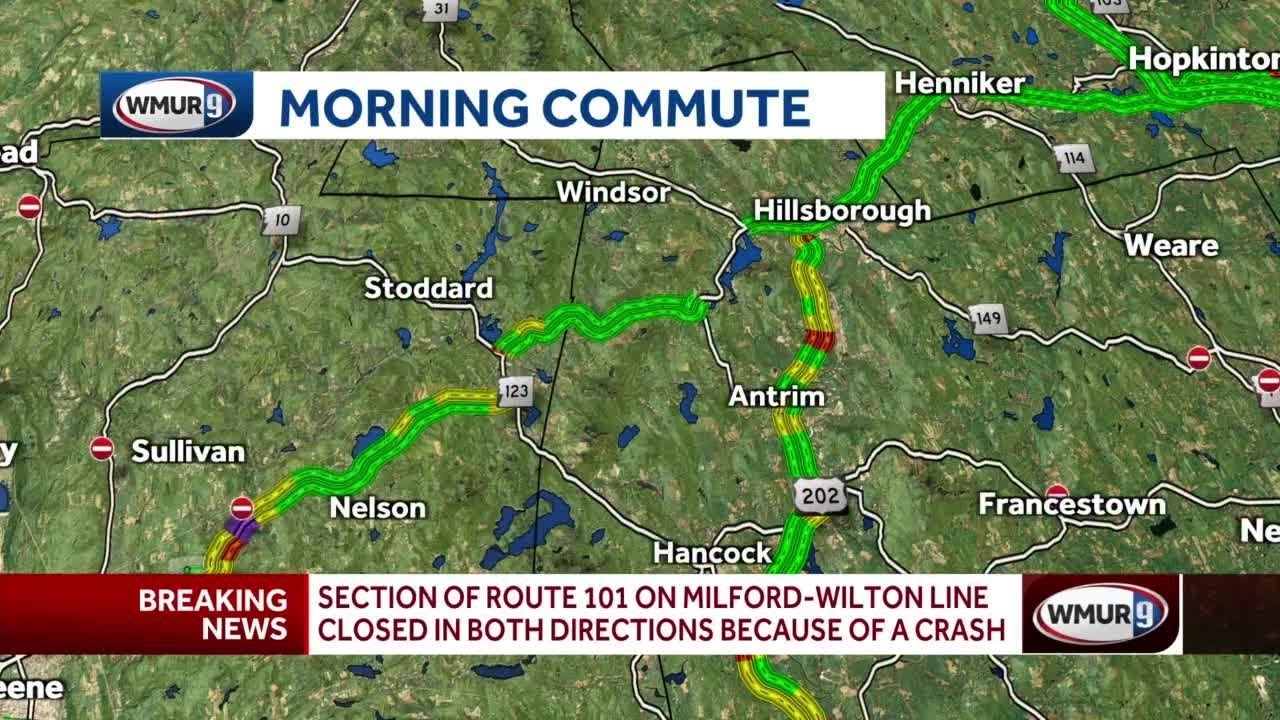 section-of-route-101-closed-in-milford-because-of-a-crash-youtube