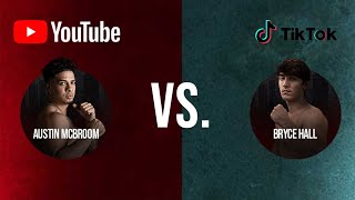 Bryce Hall vs Austin Mcbroom - Full Fight HIGHLIGHTS | YouTube vs TikTok