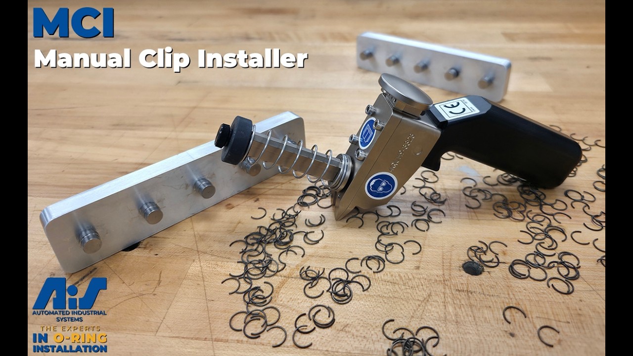 MCI Manual Clip Installer by AIS | Handheld C-Clip & E-Clip ...