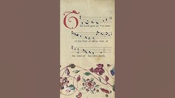 Thumbnail of The Lord Gave Us To Taste #gregorianchants #catholic #acapella