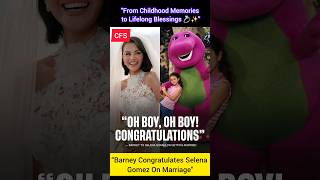 Barneys Shocking Message To Selena Gomez On Marriage