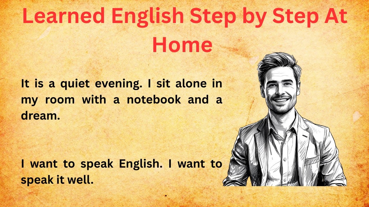 Learned English Step by Step At Home || Improve Your English || English ...