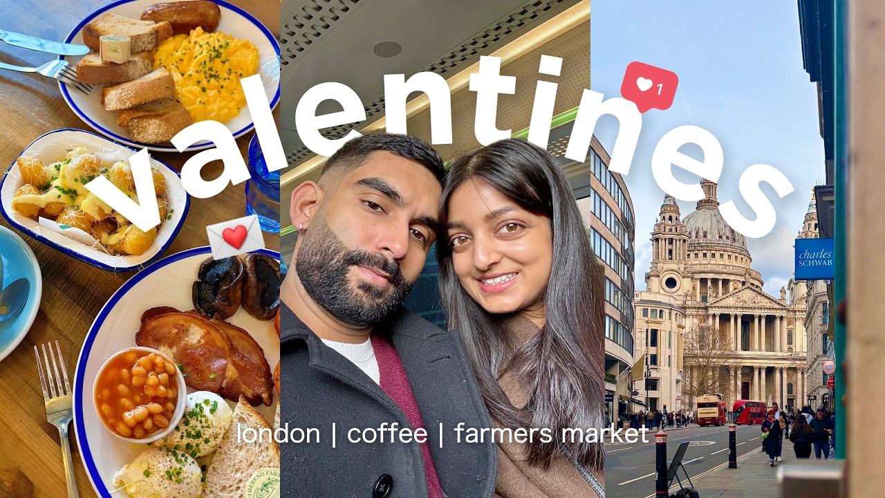 a realistic valentines day in London 🤍 | café, wine bar & candlelight dinner