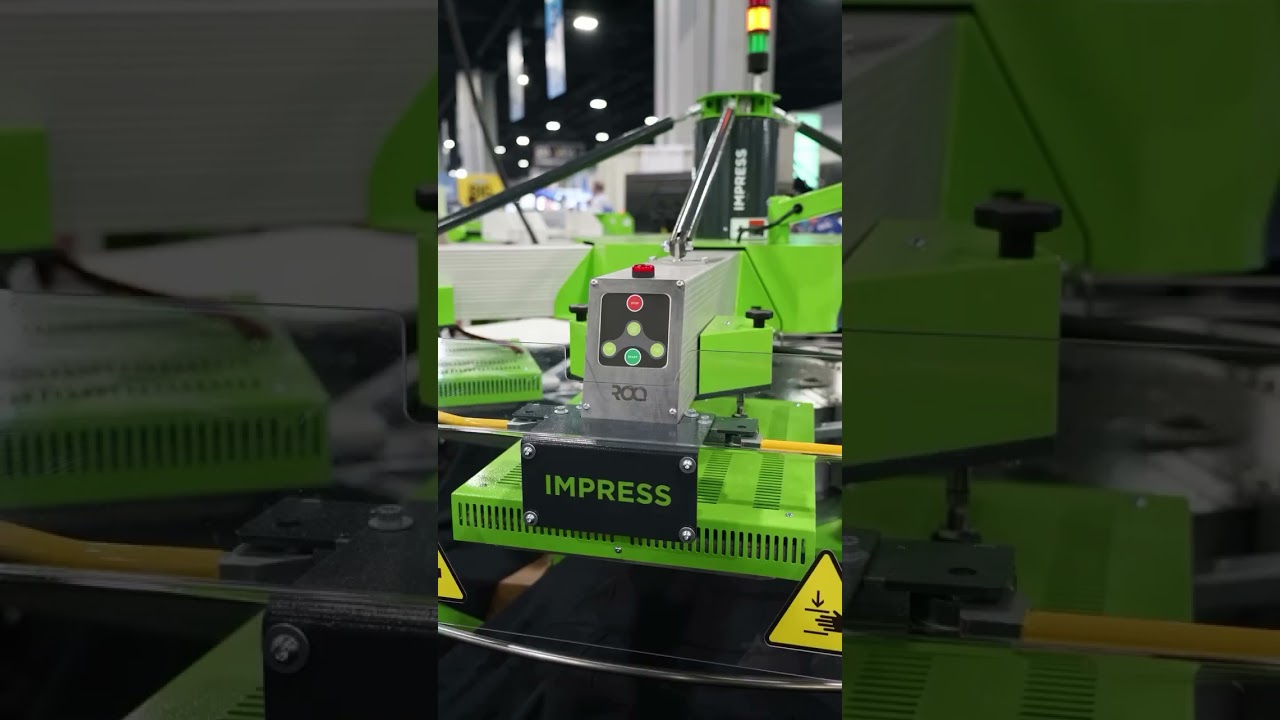 Join us at the DTF Expo in Phoenix, Arizona to see the ROQ IMPRESS Auto Heat Transfer Press!