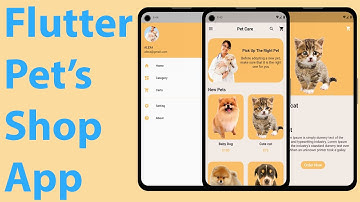 Pets Shop App Flutter | Ecommerce Flutter App | UmairDev