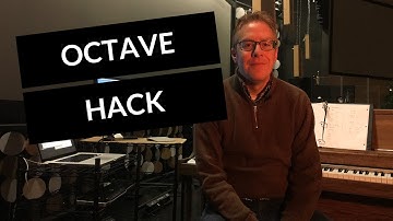 How to play octave parts easier in MainStage