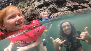 Family HiKE & SWiM at a Hawaii Waterfall 🤿  Day 2 Adventures and Talent Show with all our Friends